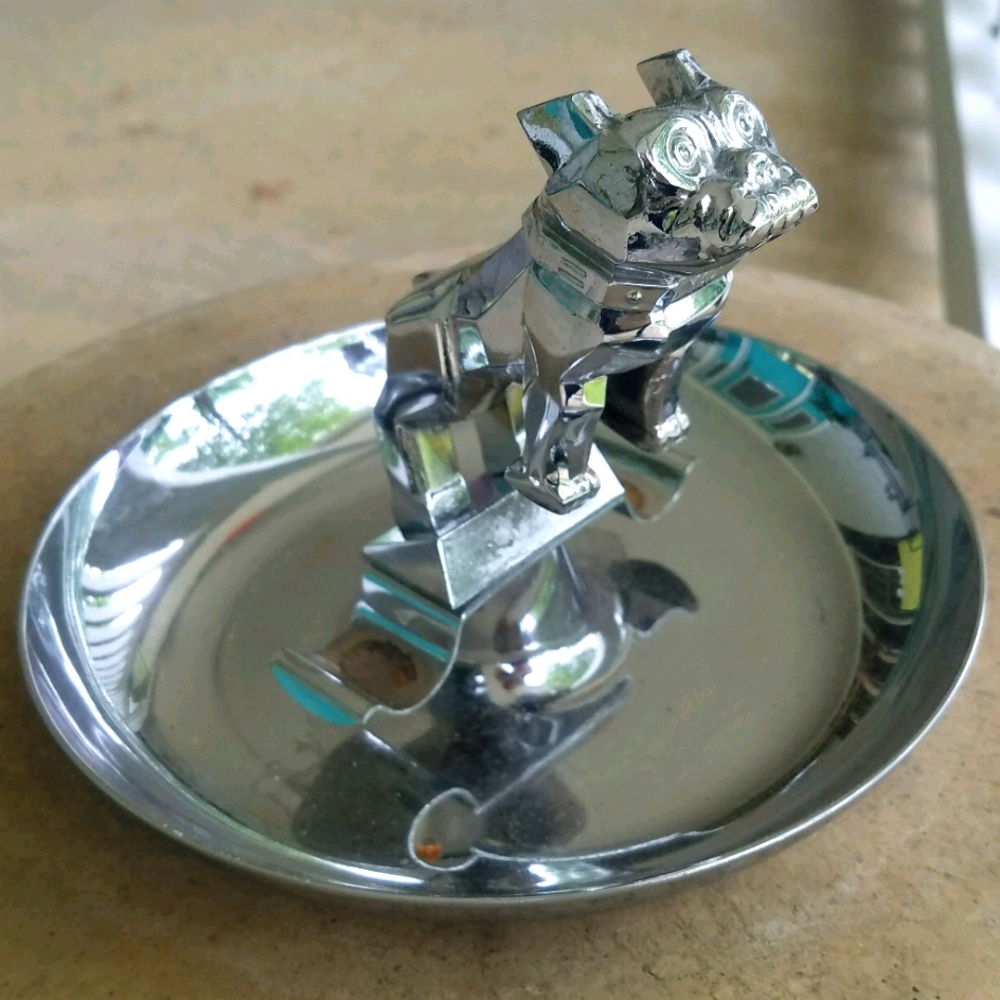 Mack Truck Polished Chrome Bulldog Hood Ornament